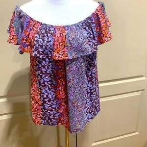 Maeve by Anthropologie Off The Shoulder Lightweight Top M